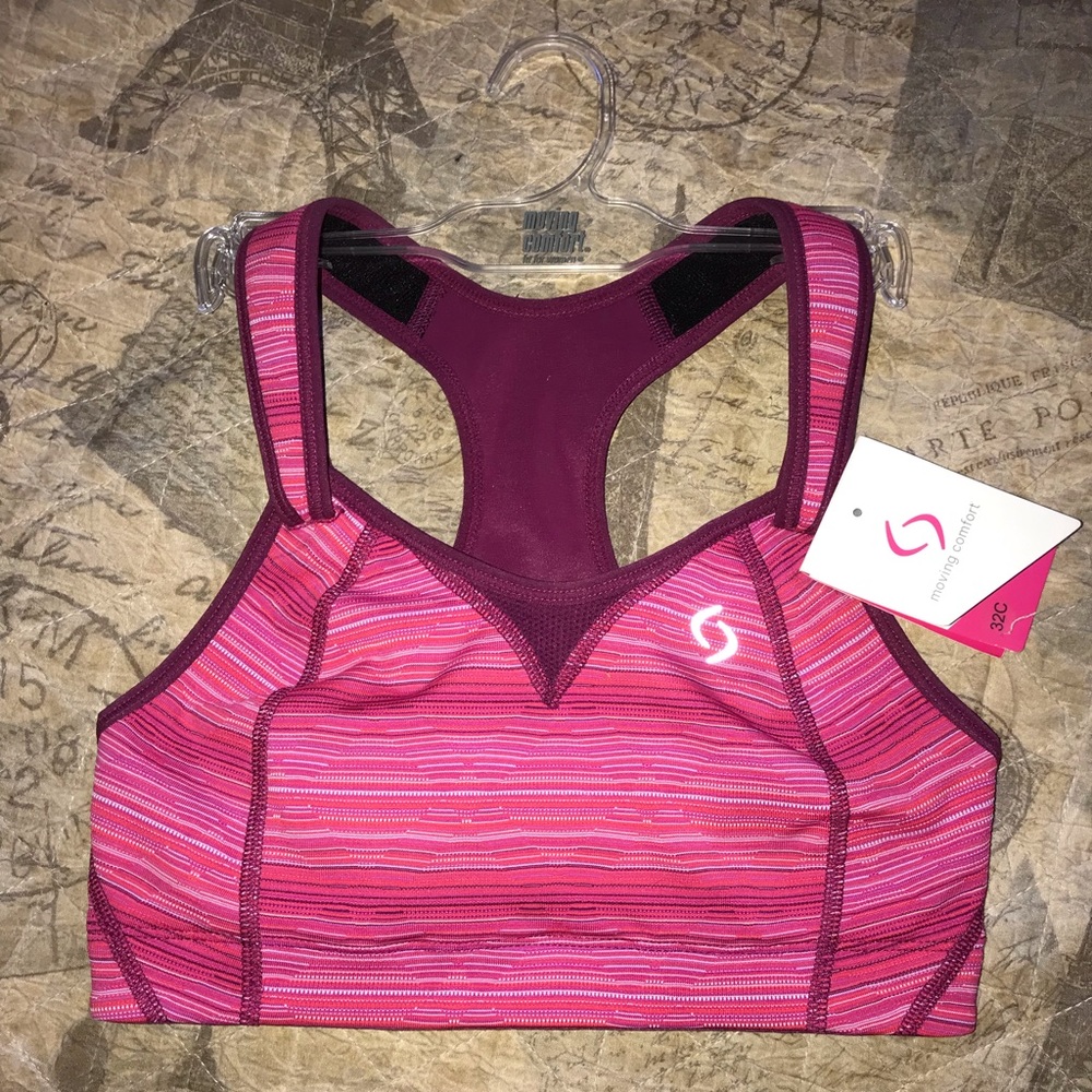 Moving Comfort Sports Bra NWT, Size 32C
